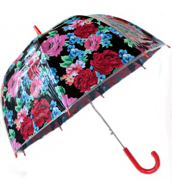 Зонт купол "Цветы"